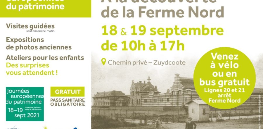 JOURNÉE DU PATRIMOINE A LA DECOUVERTE DE LA FERME NORD