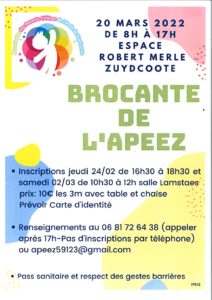 Brocante de l'APEEZ - Espace Robert Merle