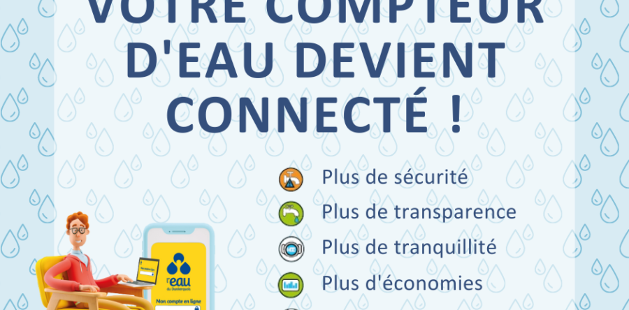 Votre compteur d’eau connecté