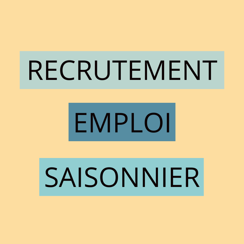 Recrutement de saisonniers