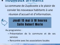 Réunion des nouveaux arrivants