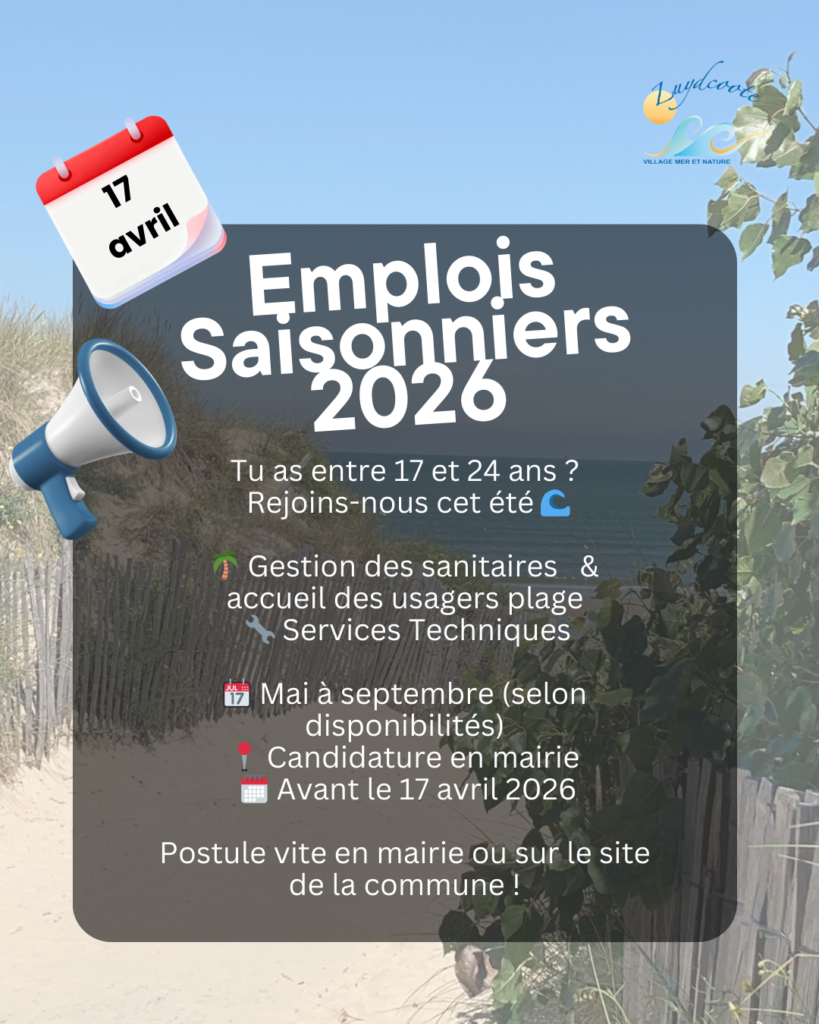 Emplois saisonniers 2026