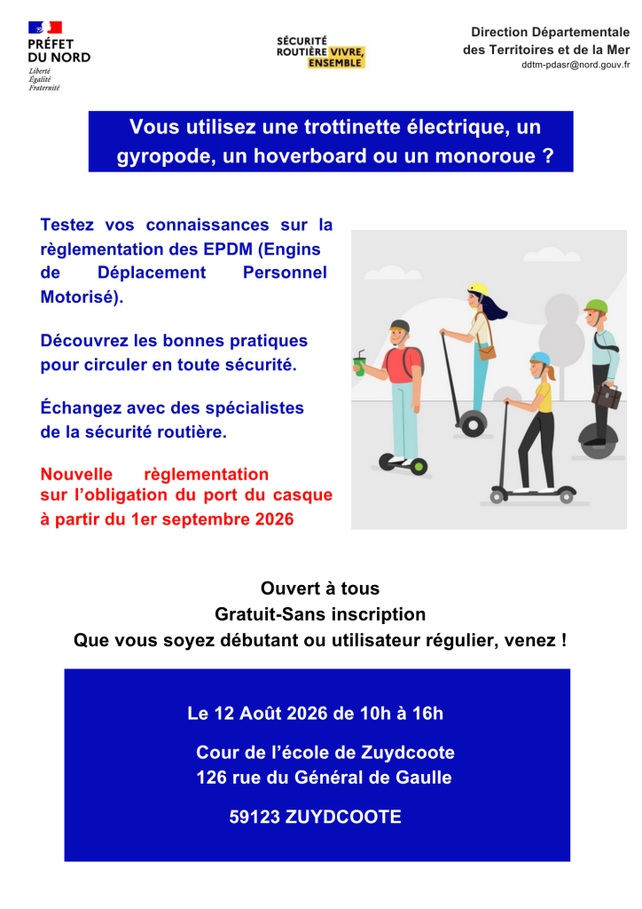 Action de sensibilisation à la sécurité routière
